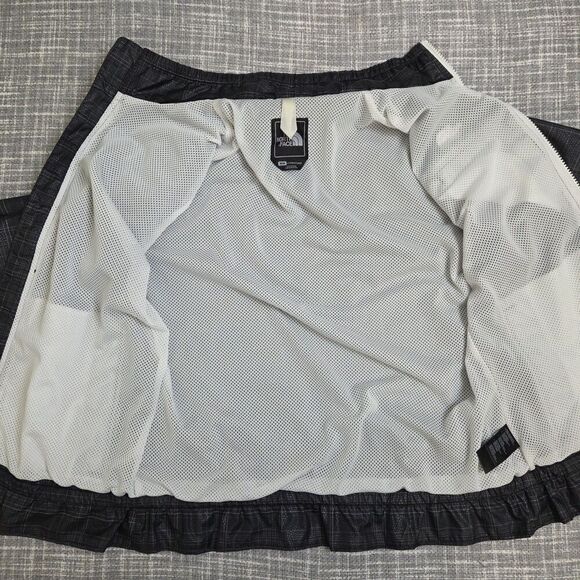 THE NORTH FACE Penelope Windbreaker Jacket Dark Blue Plaid Women’s S/M SEE DESC - Picture 8 of 12
